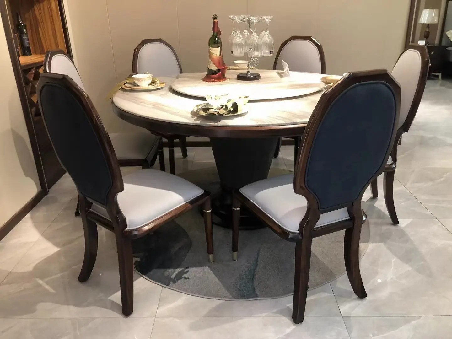 新中式家具配色130平7万图片_8