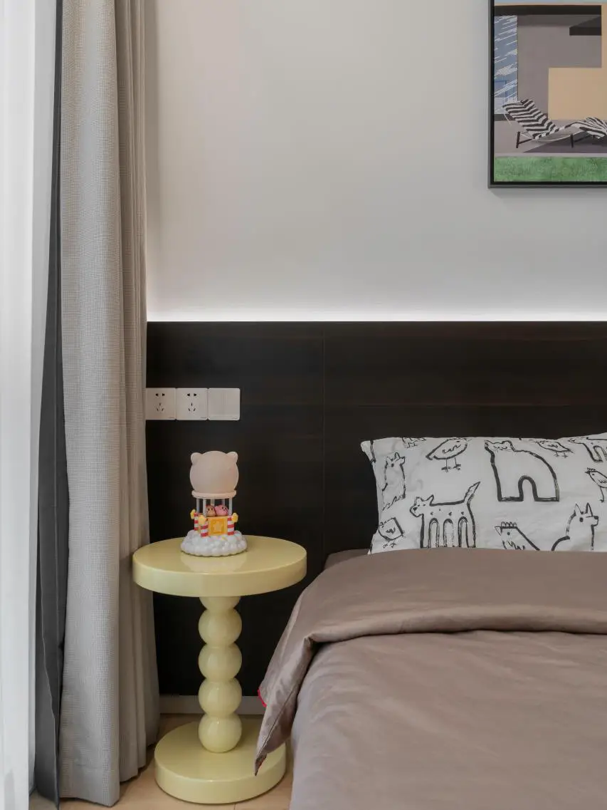 无主灯设计的混搭温馨卧室 | 附好物分享图片_4