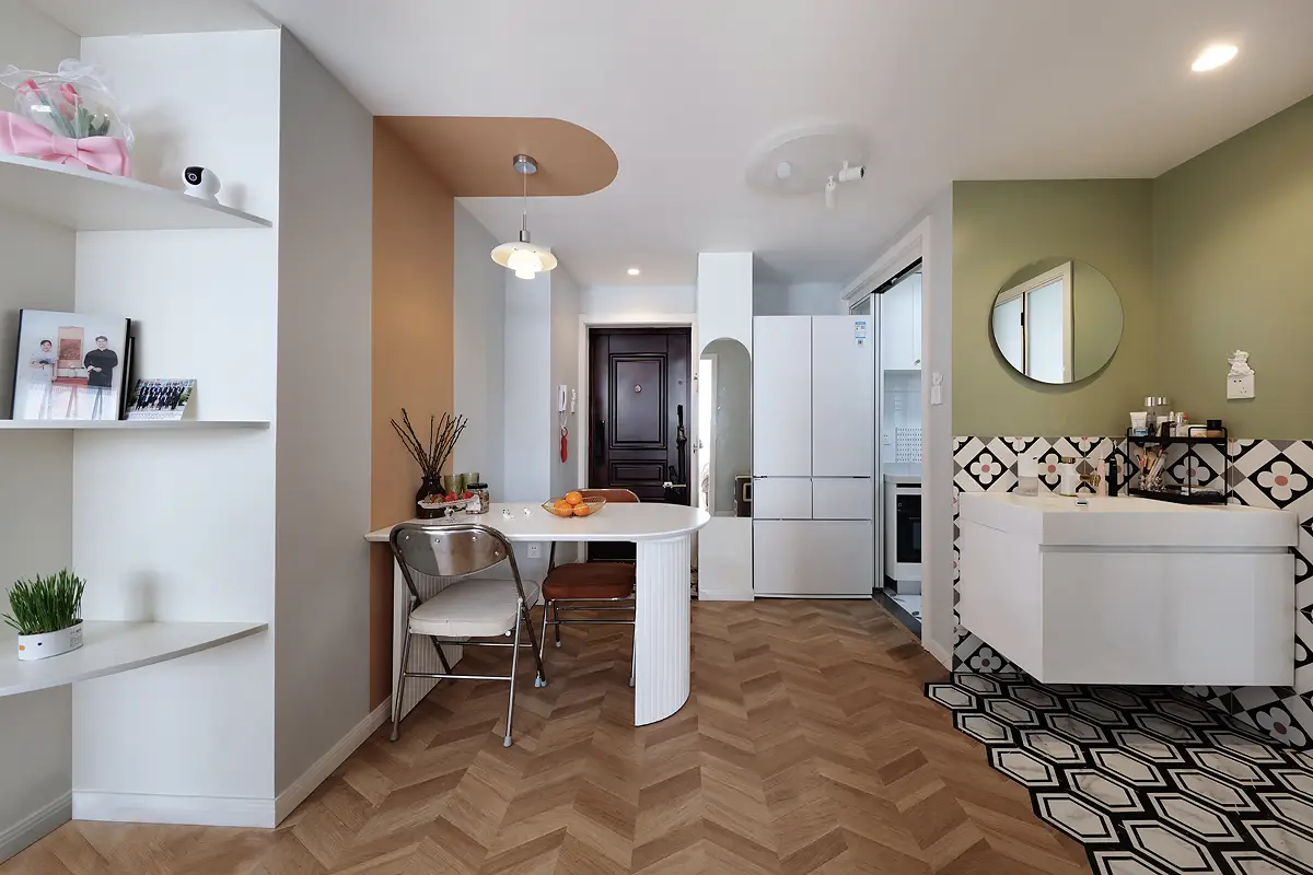 奶油风轻法式如何选择乳胶漆配色？图片_3