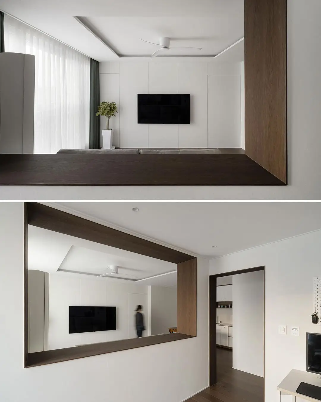 客厅巧用开窗隔断，空间立体感倍增🚀图片_4