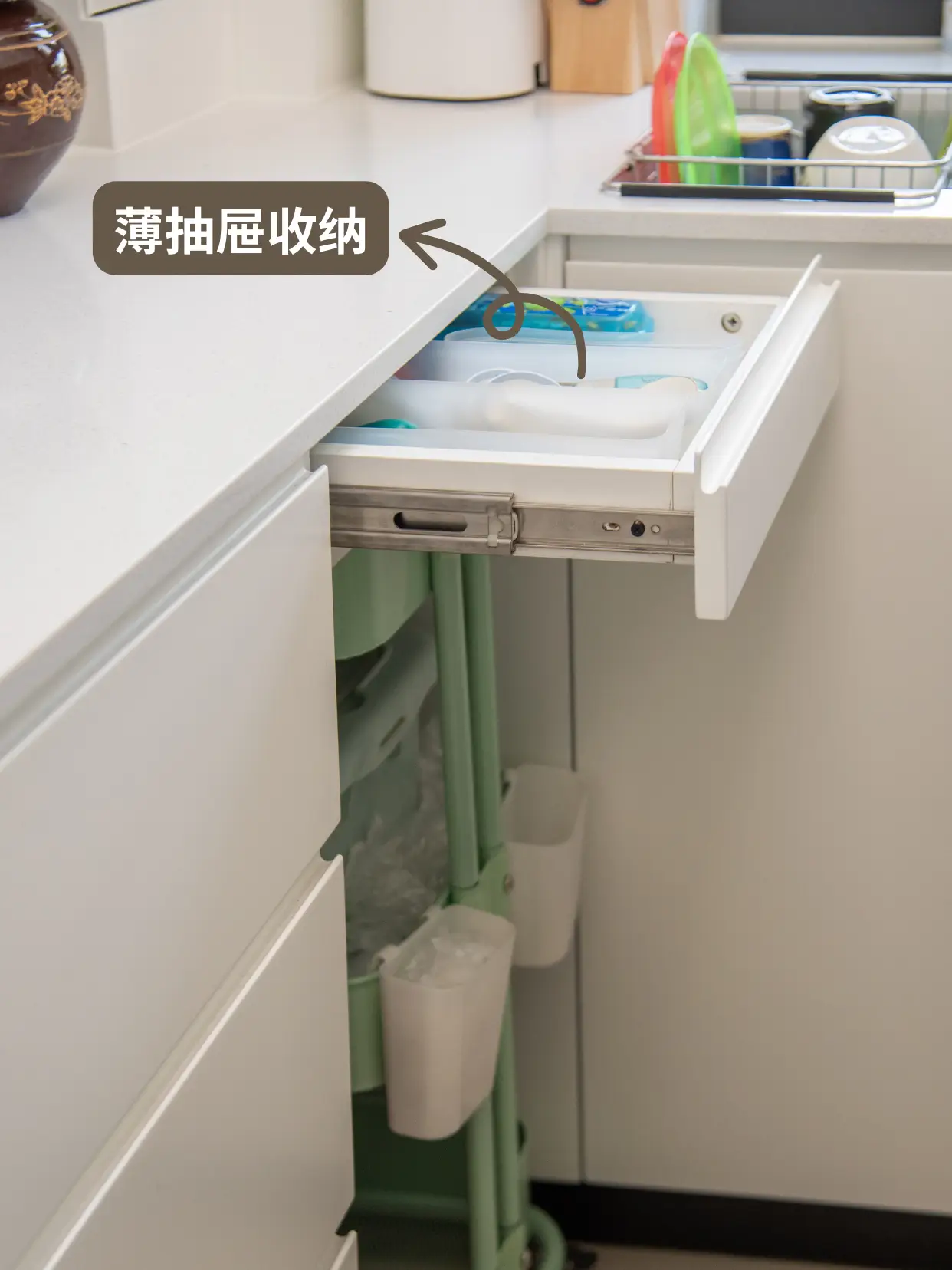 小户型靠定制实现梦中厨房，干净整洁❗图片_5