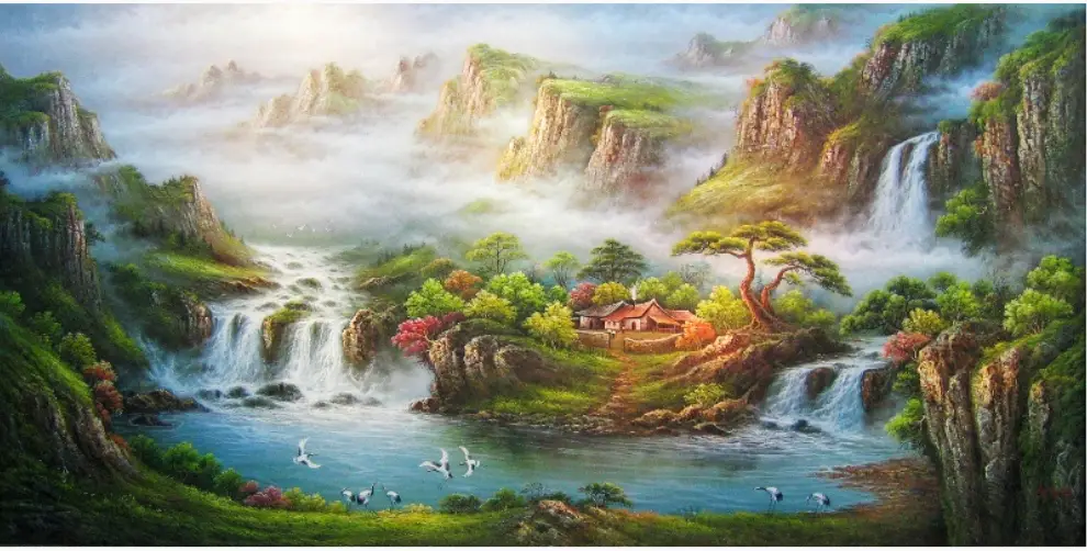 居家挂画意境太深了图片_7
