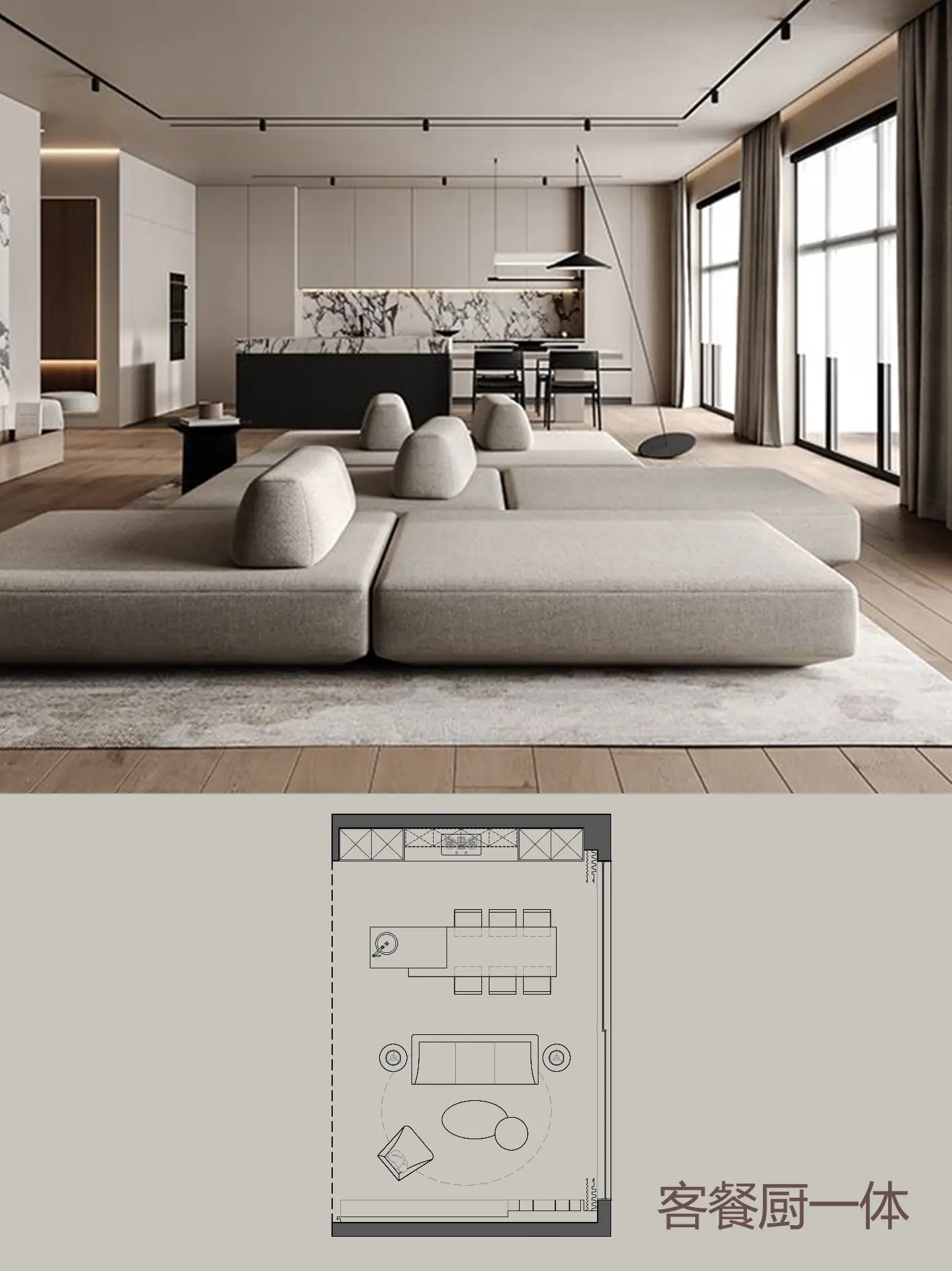 六种功能性客厅，总有一款适合你图片_2