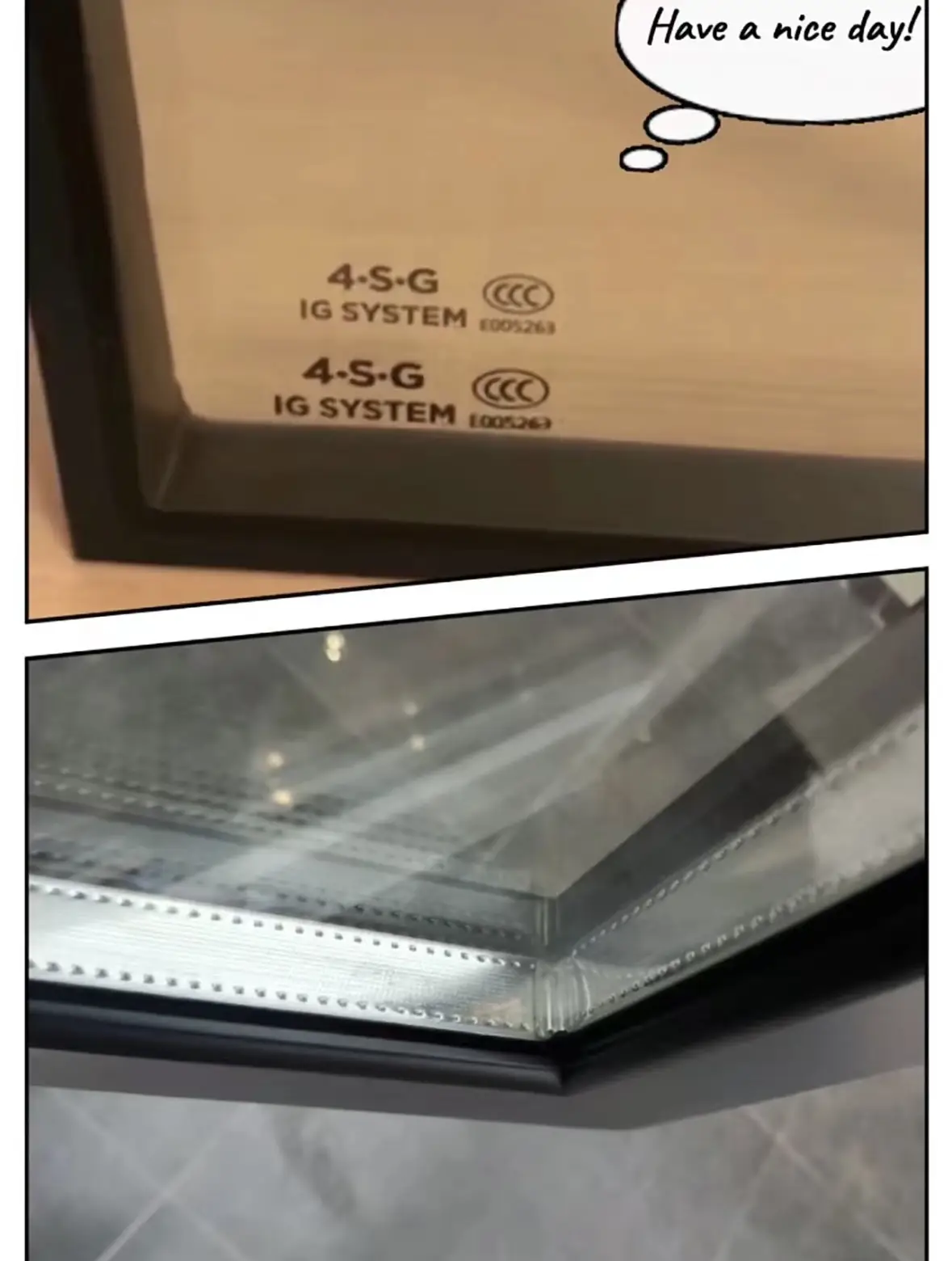 我家新换的断桥铝系统窗，为什么还有冷凝水图片_1