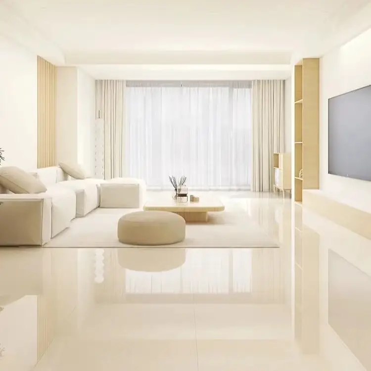 奶油白配白墙图片_4