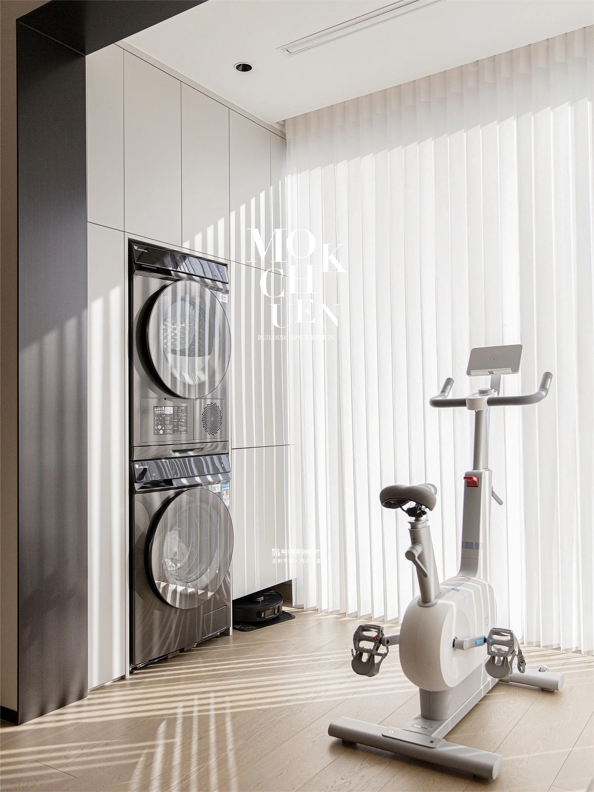 定制阳台柜，洗烘机嵌入式设计，一举多得！图片_3