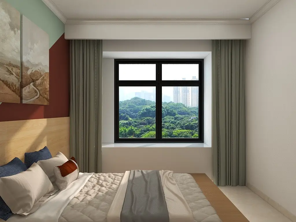 美拉德风格，打造温馨卧室图片_1