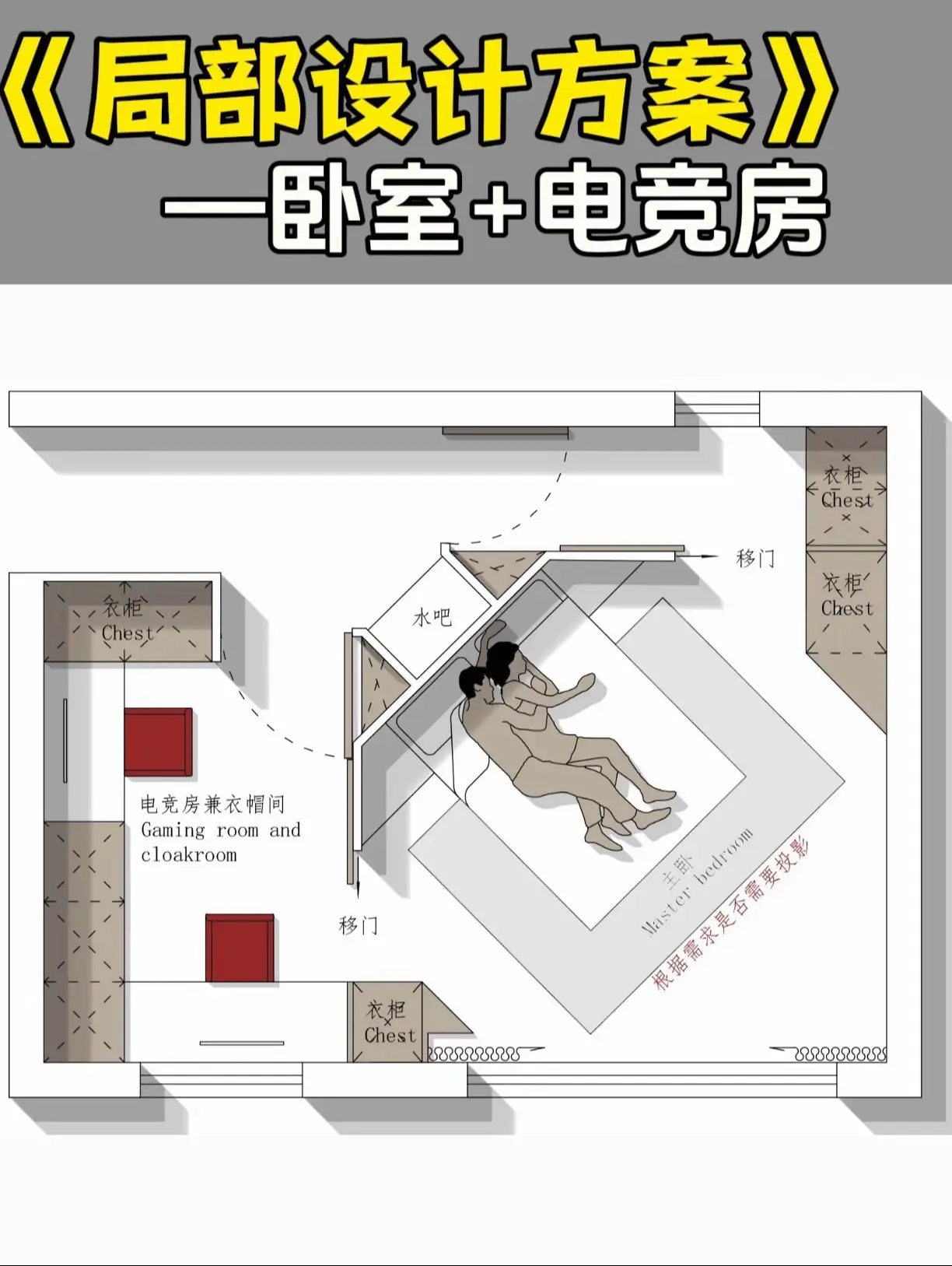 你见过这种电竞房卧室的联动设计吗？图片_0