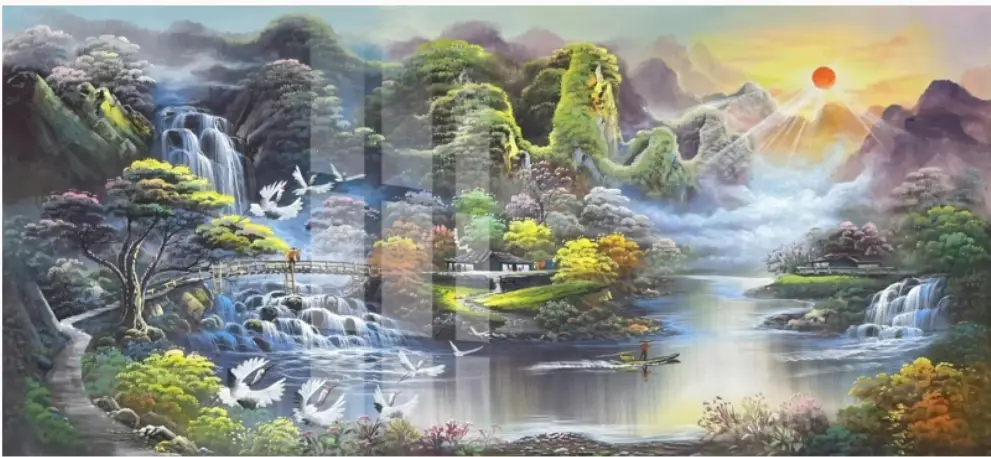 居家挂画意境太深了图片_8