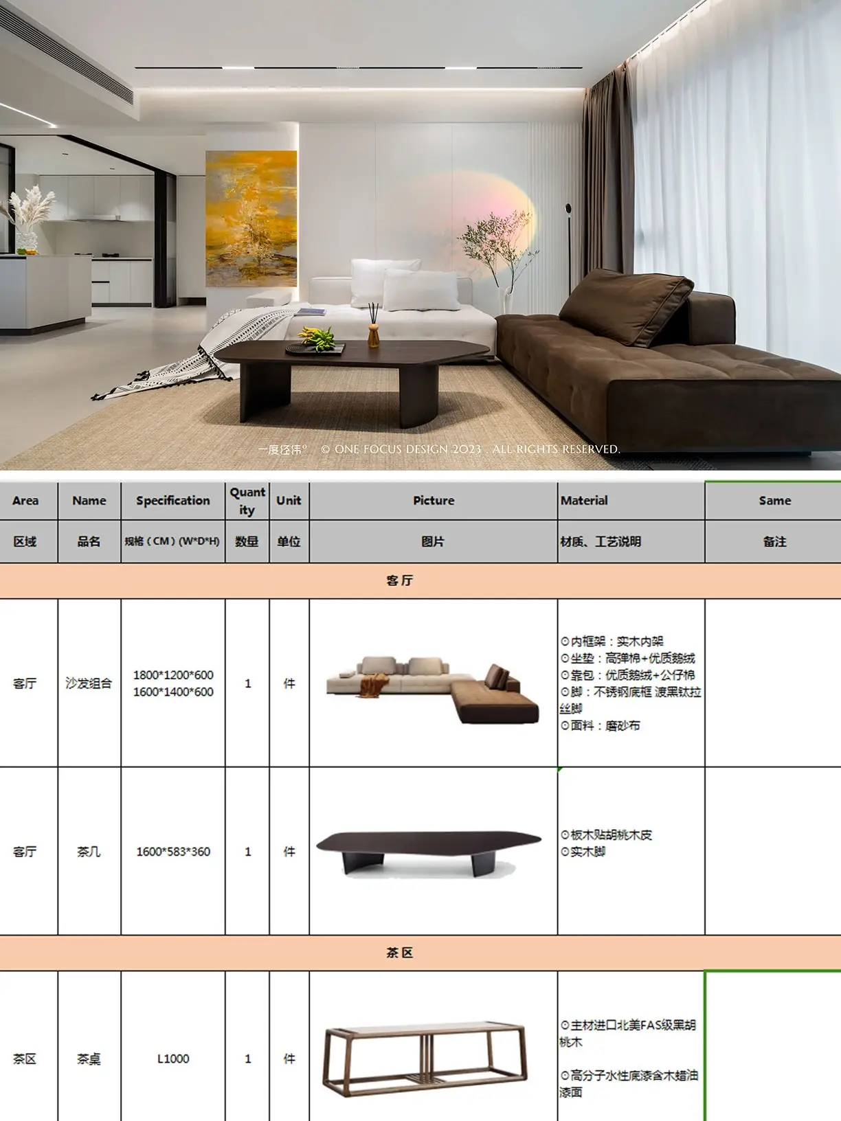 客厅装修软装选购清单，让新家时尚又有品图片_0