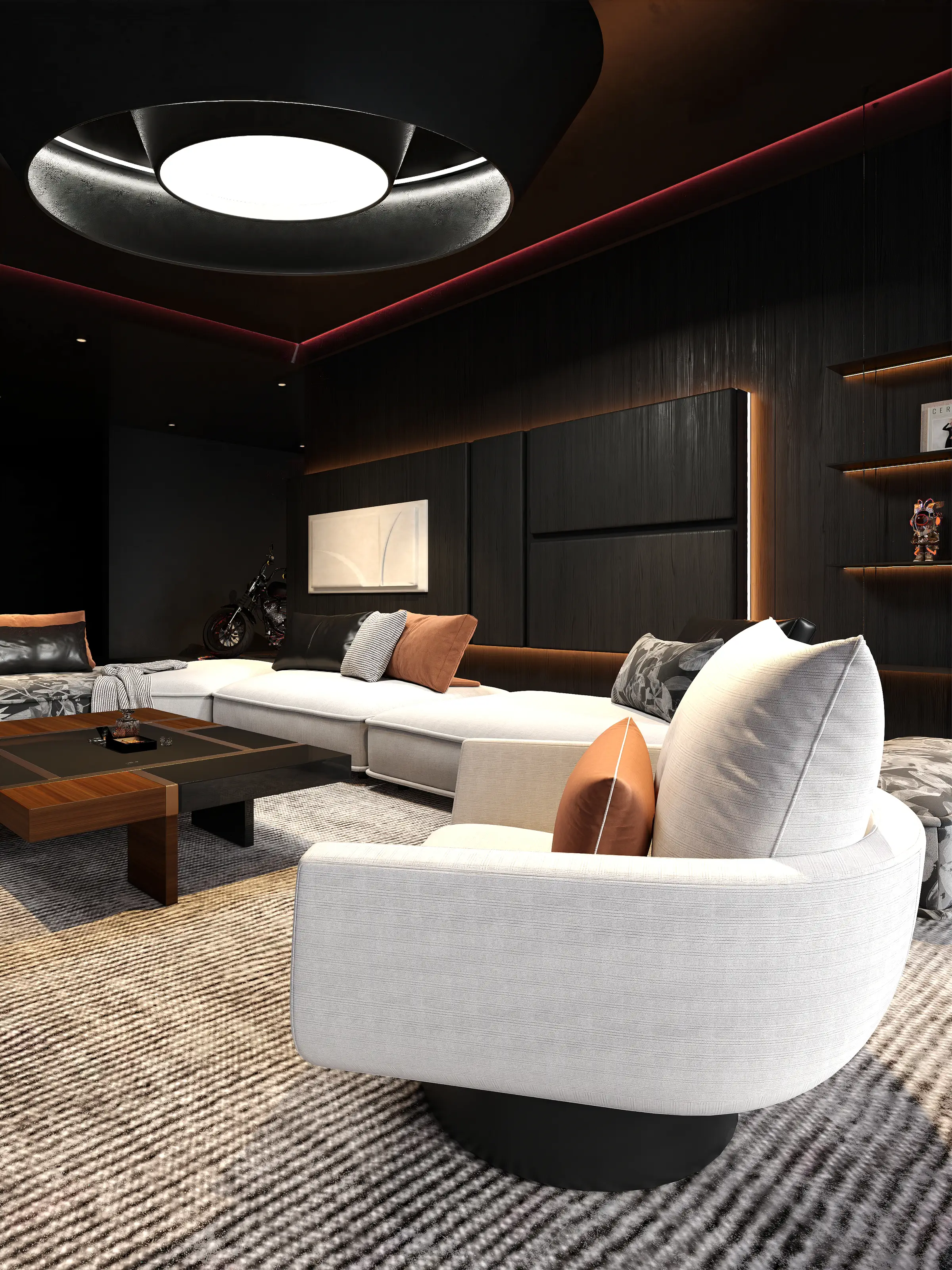 打造神秘气息的空间，用黑色来试试图片_1