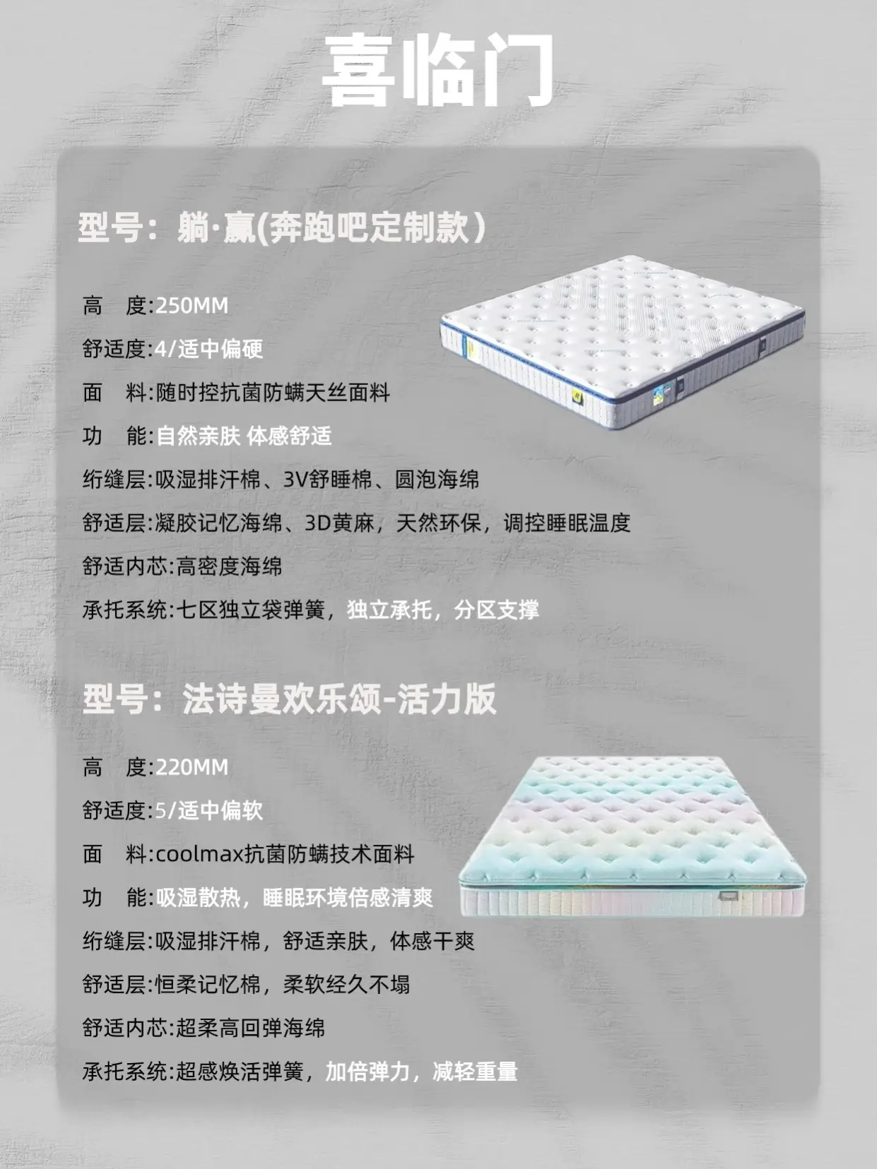 一夜好眠💤高性价比床垫选购指南请查收！图片_3