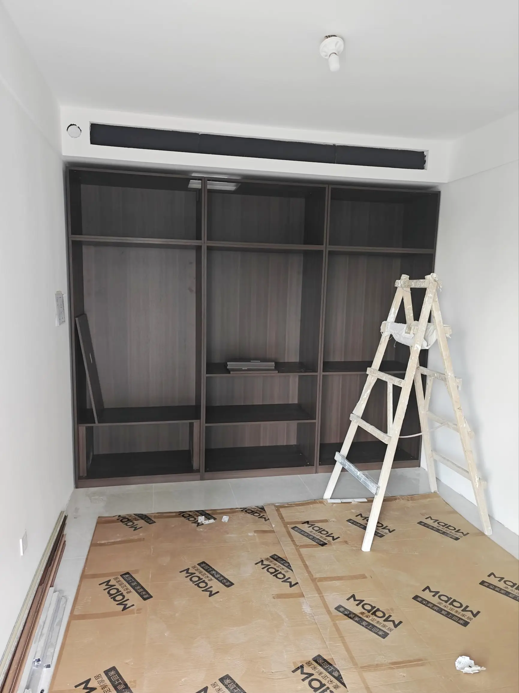 今日安装工地动态｜成华区全屋定制现场图片_1