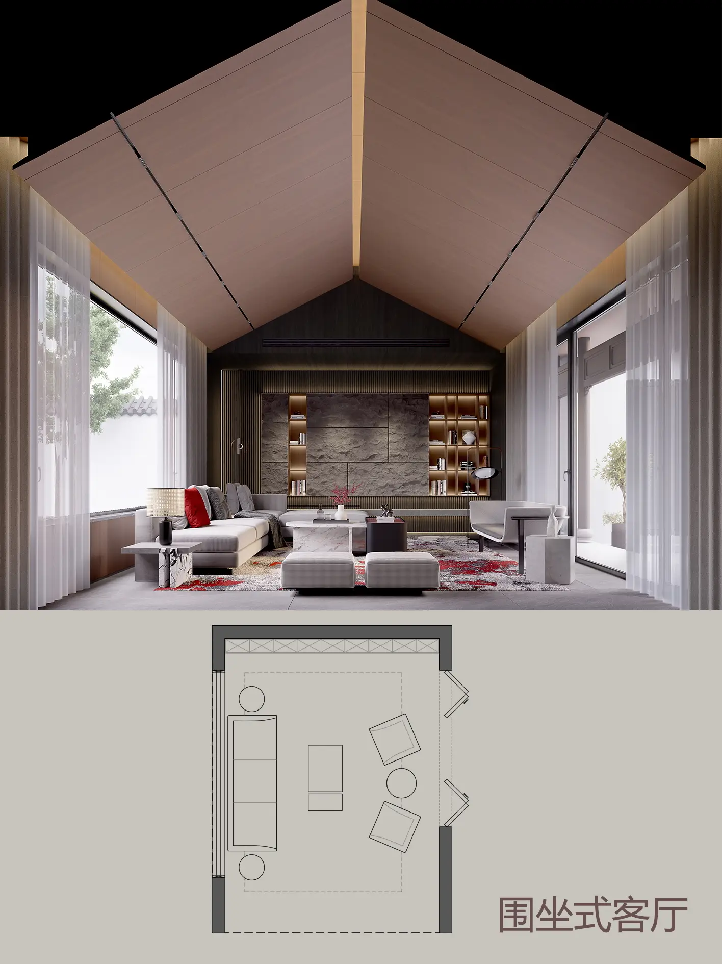 六种功能性客厅，总有一款适合你图片_1