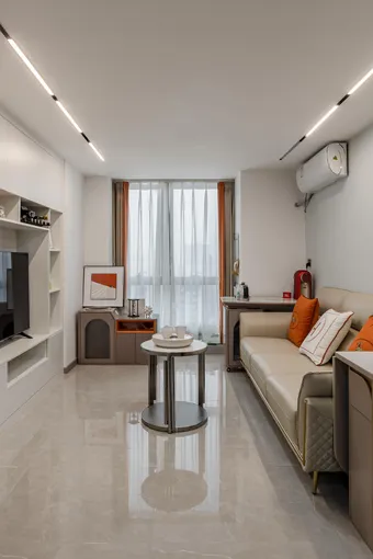 现代/把50平的loft装成100平轻奢家