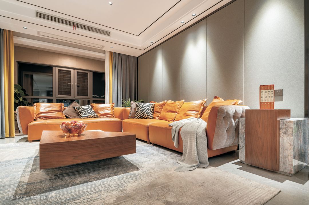 无主灯设计客厅大巧不工最简单的才是最经典的(图3)