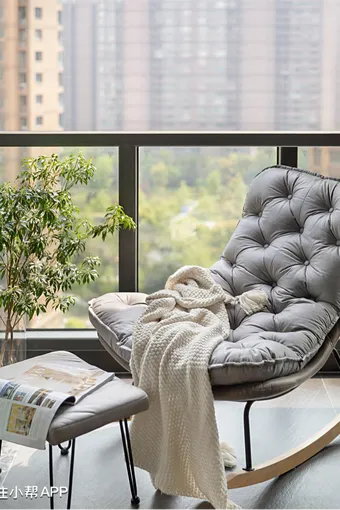 136㎡轻法式，色彩之间的碰撞