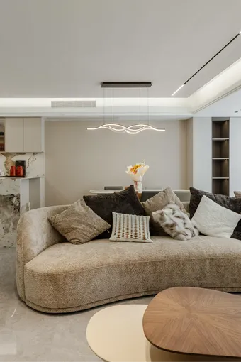 350平现代风超大复式：三代同堂的不二之选