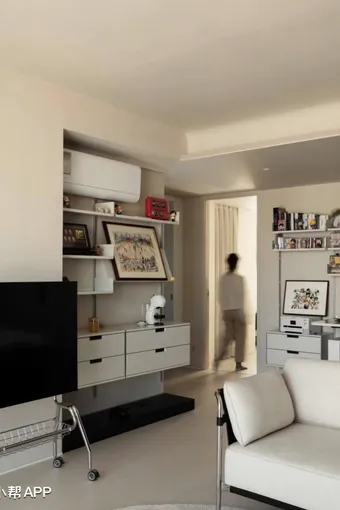 68㎡格局打开，一脚踏进治愈奶油风