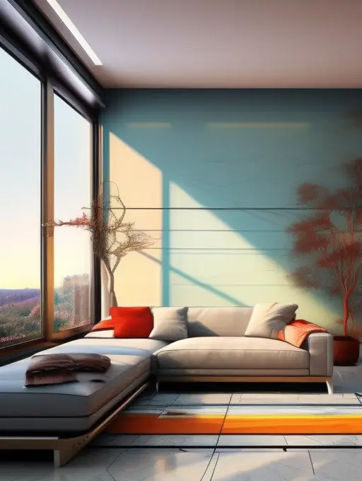 让客厅的每一块地砖都闪烁着属于家的光芒图片_2