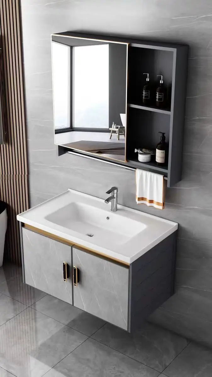 浴室收纳神器，选对浴室柜就够了图片_2