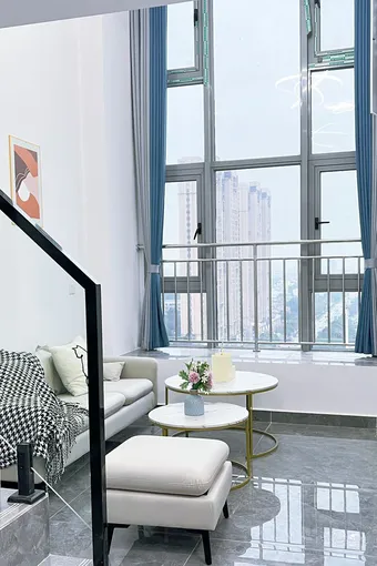 轻奢搭配简约，打造舒适小清新loft~