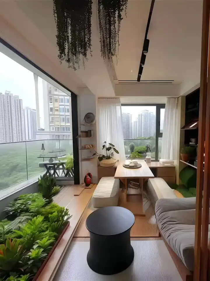 如果你家有两个阳台，恭喜你...