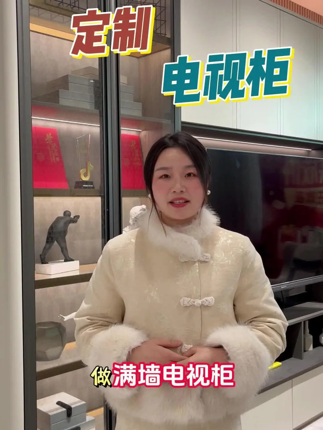 想要收纳更多？选择满墙电视柜吧！