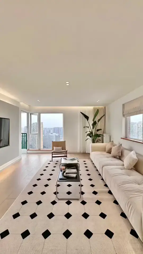 ⚪150平空间大变身：从普通到奶油风！