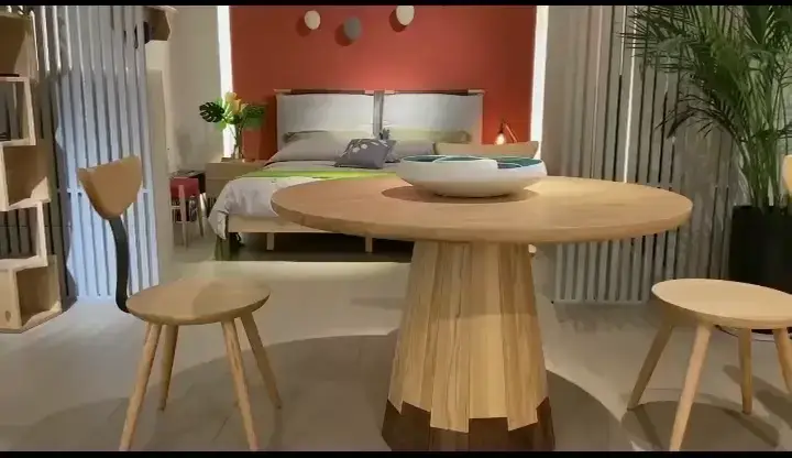 圆形餐桌，让用餐更有仪式感