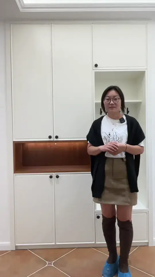 兖州·华勤幸福里｜入户鞋柜设计