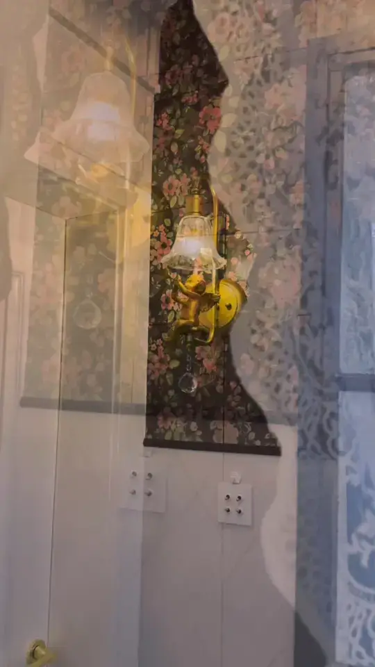 天使壁灯，营造复古法式浪漫氛围